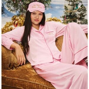 Taylor Swift Pink You Need To Calm Down Pajama Set. 3 Pieces XL